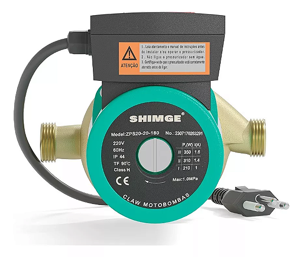 BOMBA CIRCULADORA CLAW 1/2 CV BRONZE ZPS20-20-180 220V