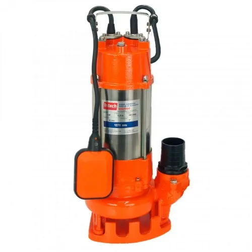 BOMBA SUBMERSÍVEL 1,0 CV INTECH MACHINE COM BÓIA ACOPLADA