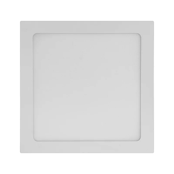 Painel Led 18w Embutir Quadrada 22cm 6500k Cor Branco Demi