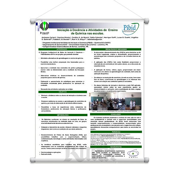 Banner Acadêmico - Faixa Personalizada em lona 90x120 cm