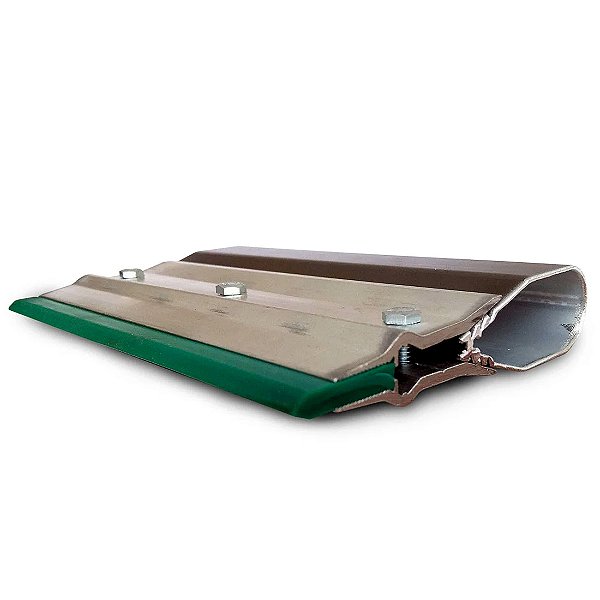 Rodo de Alumínio com Borracha Poliuretano Verde - Em Diversas medidas, para Serigrafia (Silk Screen)