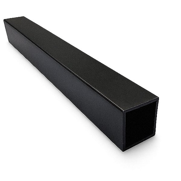 Perfil Tubo Quadrado Plástico - 19x19 mm | Em PS e PVC
