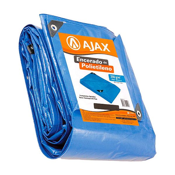 Lona Encerado Polietileno 3 X 2 azul 300 Micras Ajax
