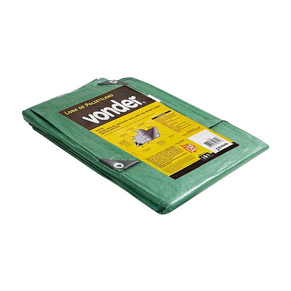 Lona Encerado Polietileno 3 X 3 Verde 150 Micras Vonder