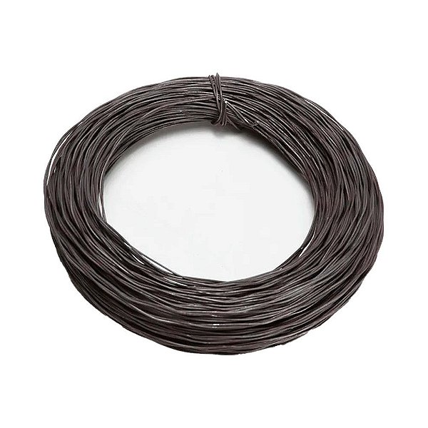 ARAME QUEIMADO LISO AJAX 16 BWG ROLO 1KG APROX. 59 METROS