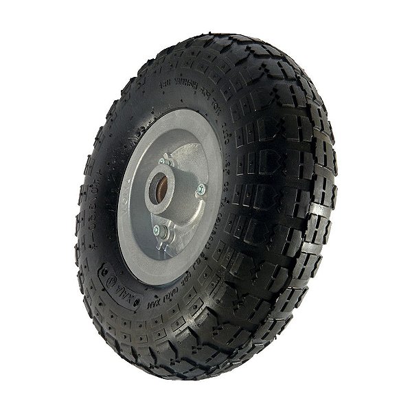 RODA PNEUM. AJAX CARGO 3.50-4 - 4L ARO ALUM. 7/8"