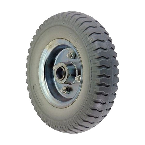 RODA PU AJAX 2.50-4 EIXO 3/4" ROL. ROLETE
