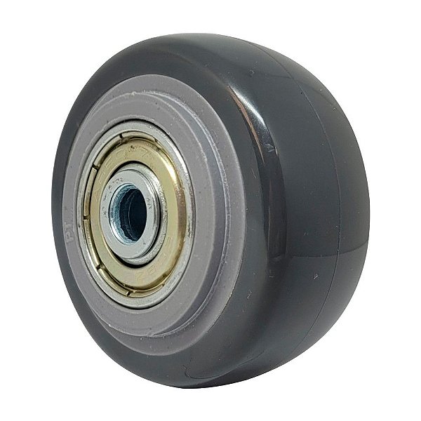 RODA PVC CINZA 2 POL 50KG P/ RODÍZIO