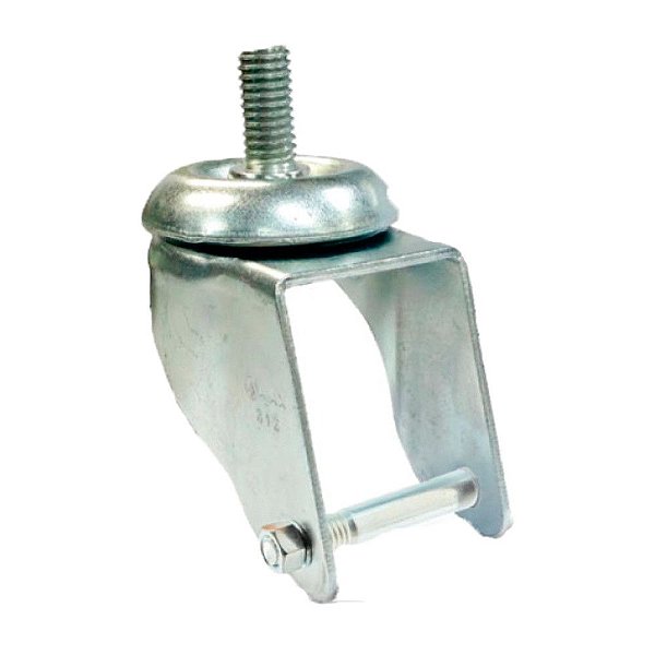 SUPORTE GARFO GIRATÓRIO ROSCA 3 POL P/ RODÍZIO