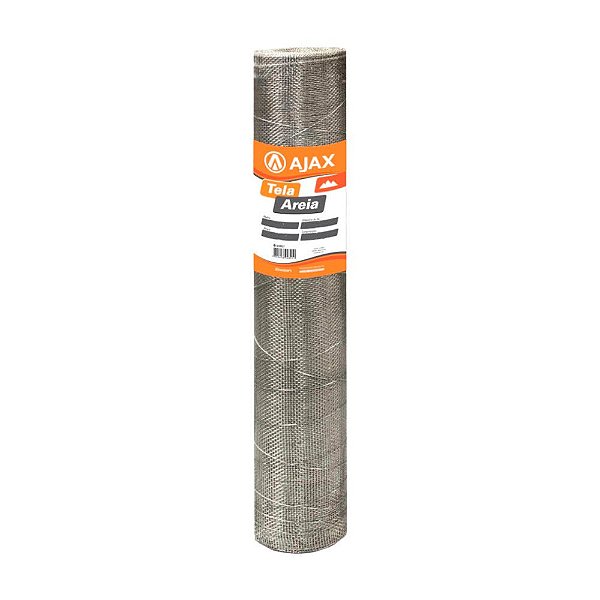 TELA AREIA ARAME GALVANIZADO BWG 28 1,00X12,5M