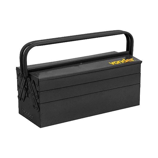 CAIXA SANFONADA METÁLICA EM AÇO 50X19X20CM 05 GAVETAS VONDER