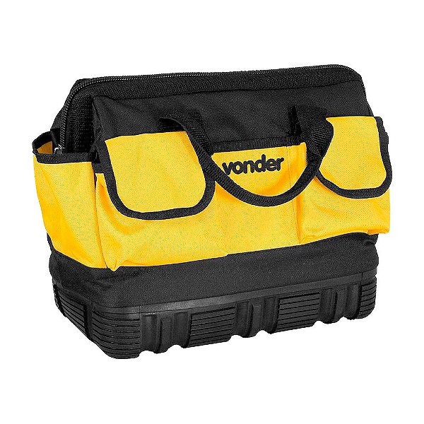 BOLSA PARA FERRAMENTAS EM LONA 32X19X28 VONDER 18 DIVISÕES