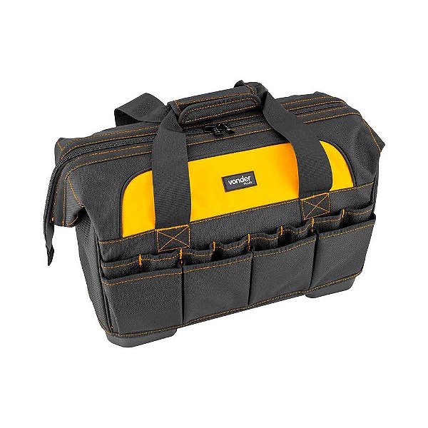 BOLSA FERRAMENTAS ACESSÓRIOS VONDER PLUS REFORÇADA 41 BOLSOS