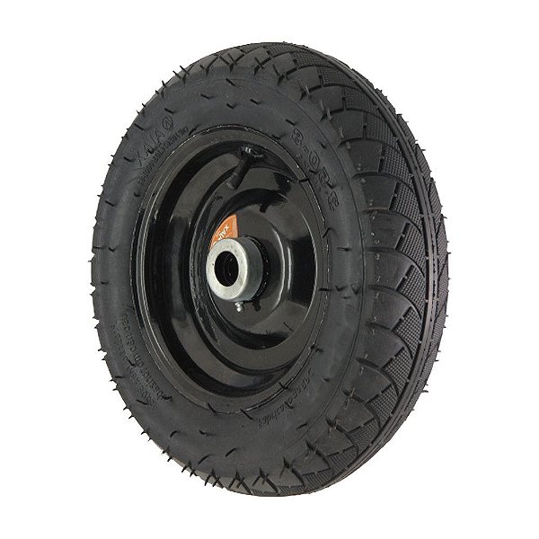 RODA REFORÇADA 3.50-8 4 LONAS 1 ROL. ROLETE 350X8 200KG