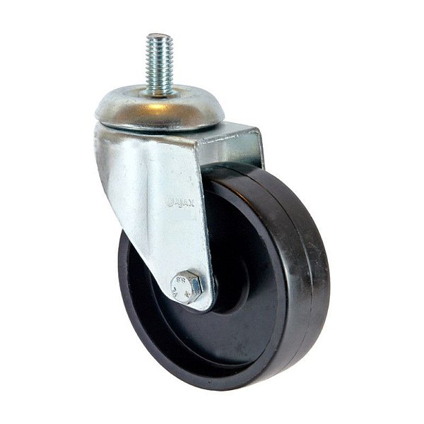 RODA RODÍZIO POLIPROPILENO 3 POL 75MM GIRATÓRIO ROSCA 60KG