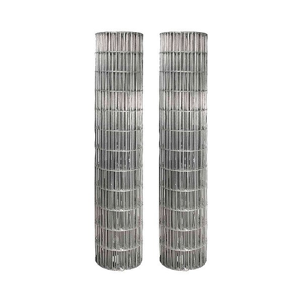 KIT 2 UN TELA SOLDADA ALAMBRADO VONDER 1,00X25M FIO 1,9 MM