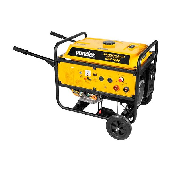 GERADOR DE SOLDA 2 EM 1 GSV4000 4000W/190A VONDER