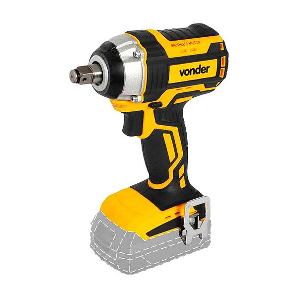 CHAVE DE IMPACTO 1/2"18V ICIV1807 S/BATERIA E CARREG. VONDER