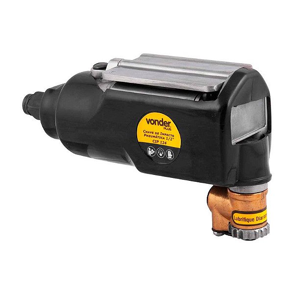 CHAVE DE IMPACTO 1/2" PNEUMÁTICA 12,7MM CIP 124 VONDER PLUS