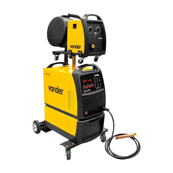 MÁQUINA SOLDA MIG/MAG ELETRODO MMI350 380V TRIFÁSICO VONDER