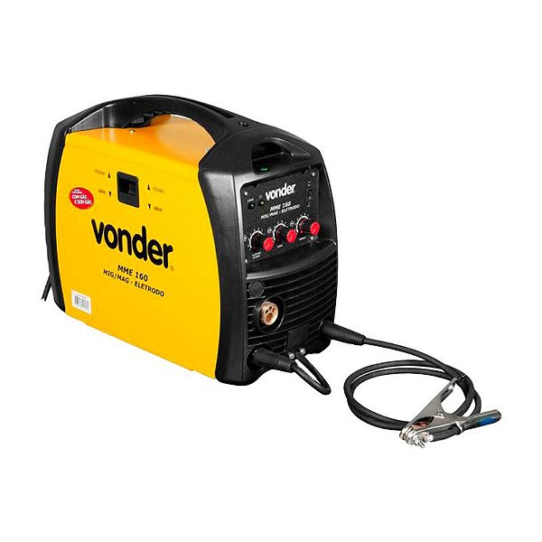 MÁQUINA SOLDA MIG/MAG MME160 ELETRODO MONOFÁSICA VONDER