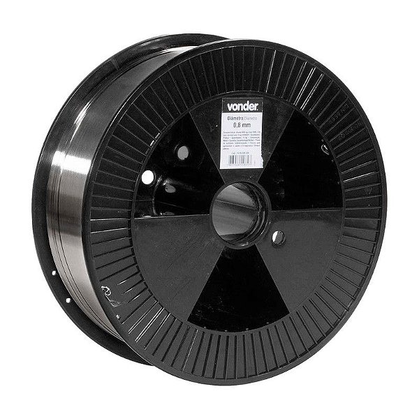 ARAME MIG AÇO INOX 308L 0,8MM CARRETEL 15KG VONDER