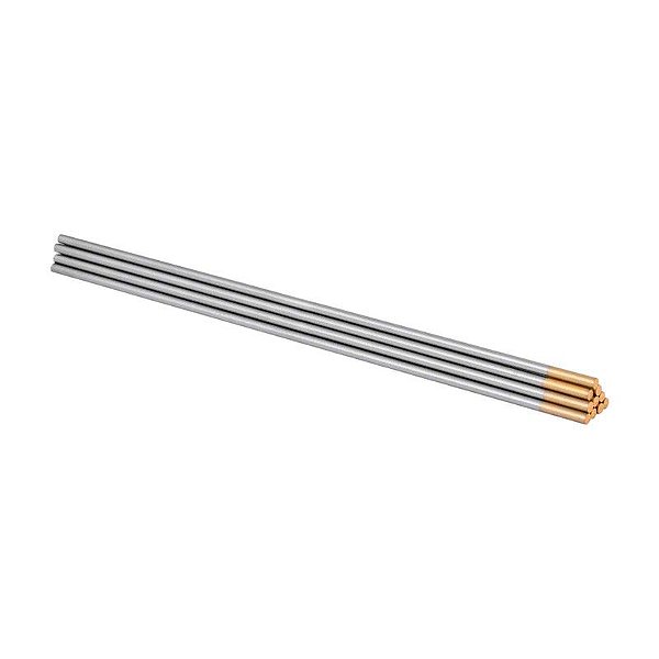 ELETRODO TUNGSTÊNIO C/ LANTÂNIO 1,6MM PONTA DOURADA VONDER