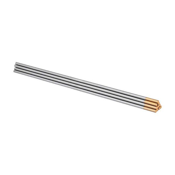 ELETRODO TUNGSTÊNIO 2,4MM AWS A5.12 PONTA DOURADA VONDER