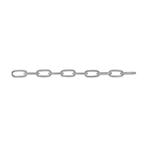 CORRENTE ZINCADA 8,0MM COM ELO LONGO BALDE 25KG VONDER
