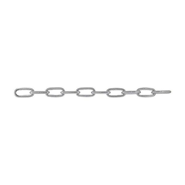 CORRENTE ZINCADA 6,5MM COM ELO LONGO BALDE 25KG VONDER
