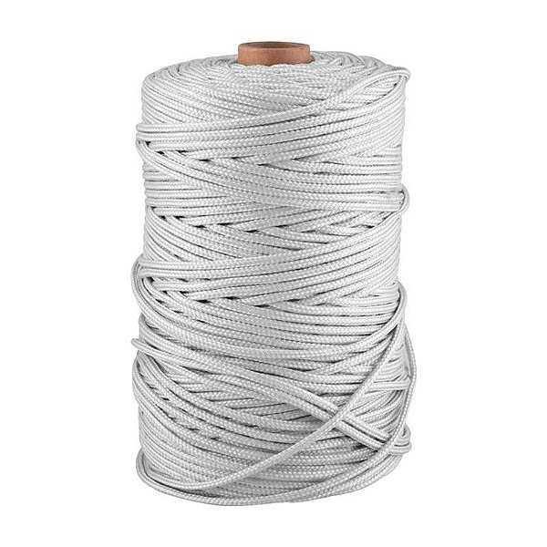 CORDA MULTIFILAMENTO TRANÇADA 5MM X 297M BRANCA VONDER