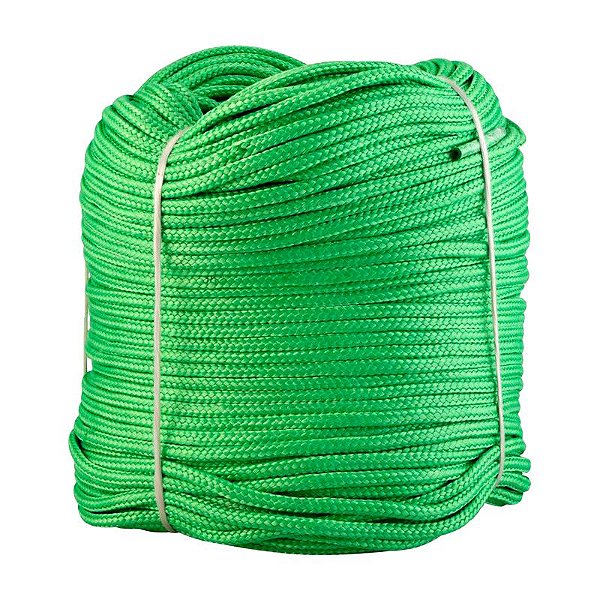 CORDA CAMINHONEIRO TRANÇADA 8MM X 228M VERDE VONDER