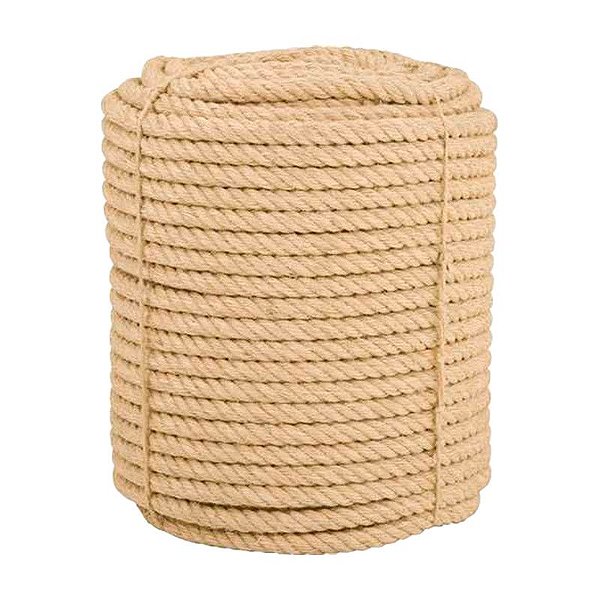 CORDA DE SISAL TORCIDA 25MM X 220M 3 PERNAS VONDER