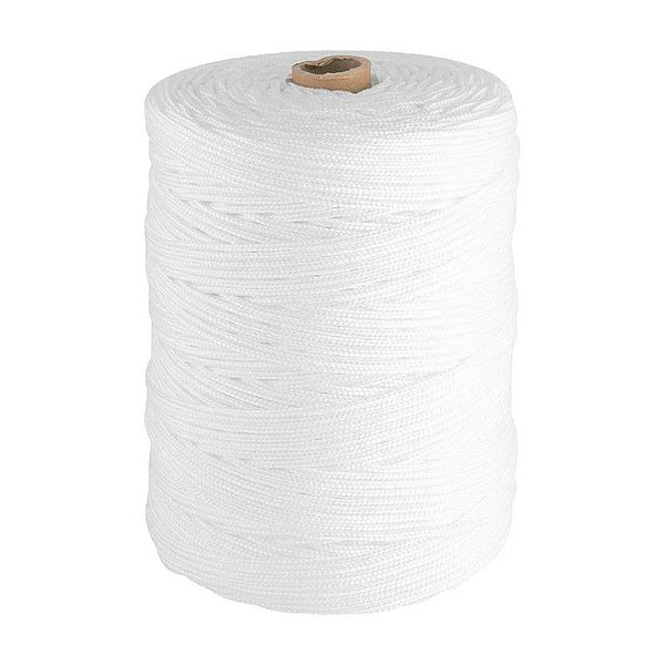 CORDA MULTIFILAMENTO TRANÇADA 4,0MM X 400M BRANCA VONDER