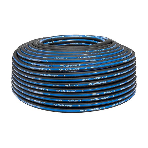 MANGUEIRA PARA AR/ÁGUA 300LBF/POL² 1/2" 12,7MM VONDER