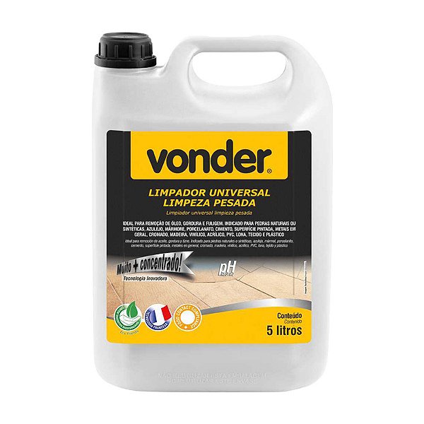 LIMPADOR UNIVERSAL LIMPEZA PESADA 5L VONDER