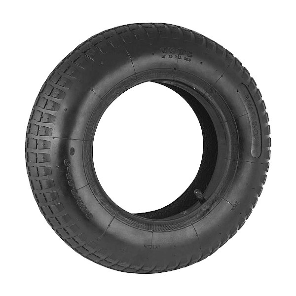 PNEU P/ CARRINHO 2 LONAS COM CÂMARA DE AR 3,25X8 VONDER