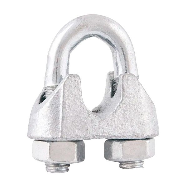 CLIPS PARA CABO DE AÇO 3/16" 4,76MM 50 PEÇAS VONDER