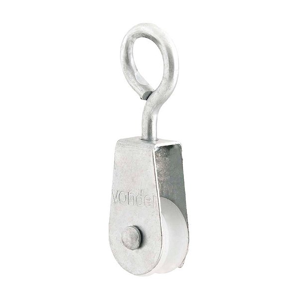 ROLDANA PLÁSTICA 2CM COM OLHAL 10KG VONDER