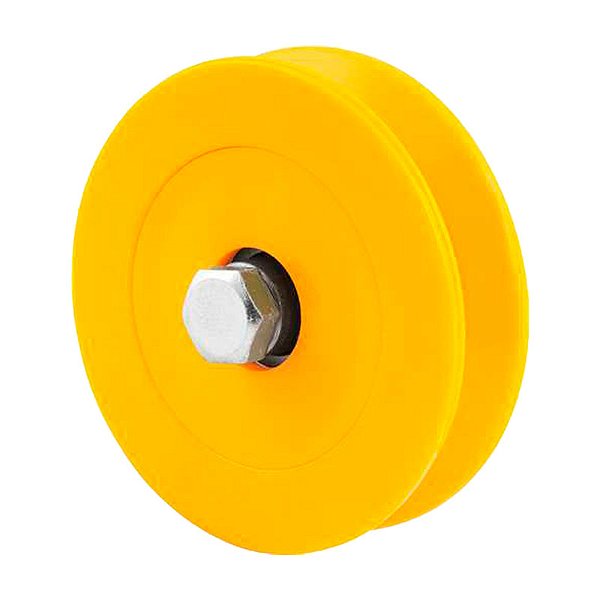 ROLDANA PARA PORTÃO 2.1/2" TIPO V EM NYLON SEM CAIXA VONDER