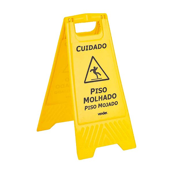 CAVALETE PARA SINALIZAÇÃO "PISO MOLHADO" VONDER