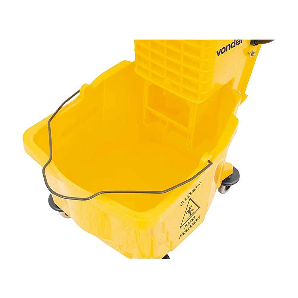 CARRO BALDE PLÁSTICO LIMPEZA C/ESPREMEDOR 32L BEV3200 VONDER