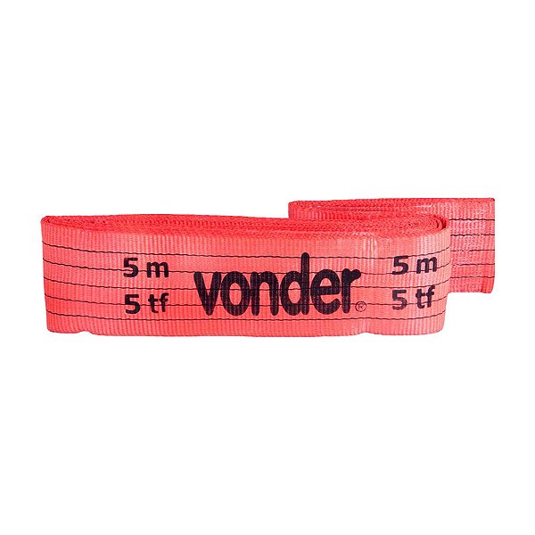 CINTA PLANA SEM FIM TIPO ANEL ELEVAÇÃO CARGA 5,0M 5TF VONDER