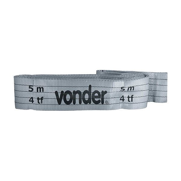 CINTA PLANA SEM FIM TIPO ANEL ELEVAÇÃO CARGA 5,0M 4TF VONDER