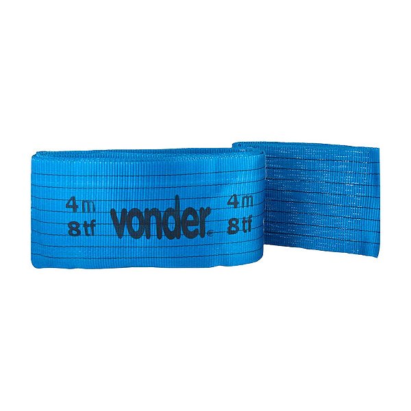 CINTA PLANA SEM FIM TIPO ANEL ELEVAÇÃO CARGA 4,0M 8TF VONDER