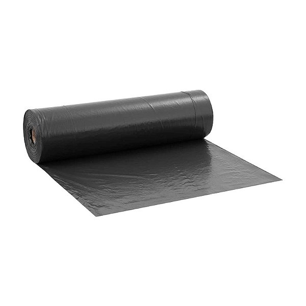 LONA PLÁSTICA PRETA 8M X 50M 60 KG LONAX
