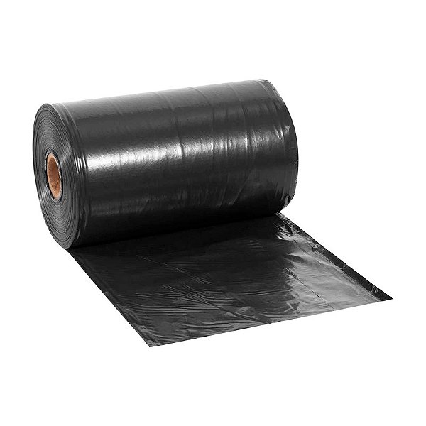 LONA PLÁSTICA PRETA 6M X 100M 90 KG LONAX