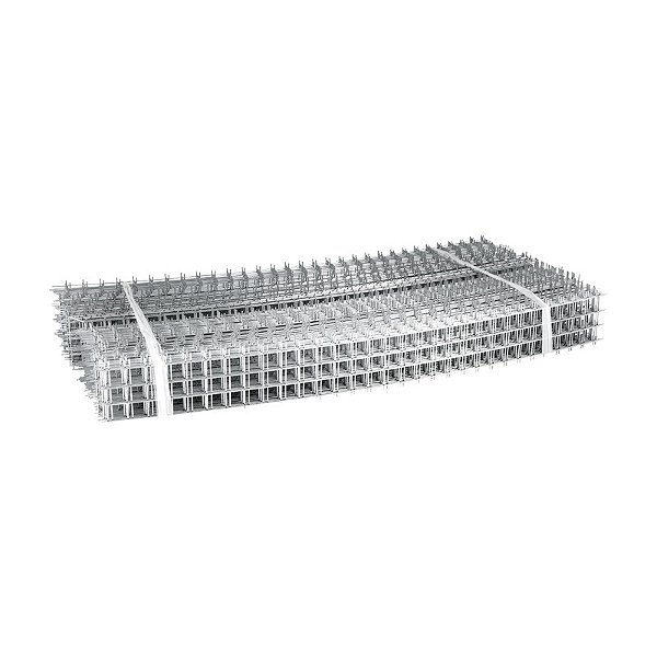 TELA AMARRAÇÃO PARA ALVENARIA 17CM X 50CM 50 PEÇAS VONDER
