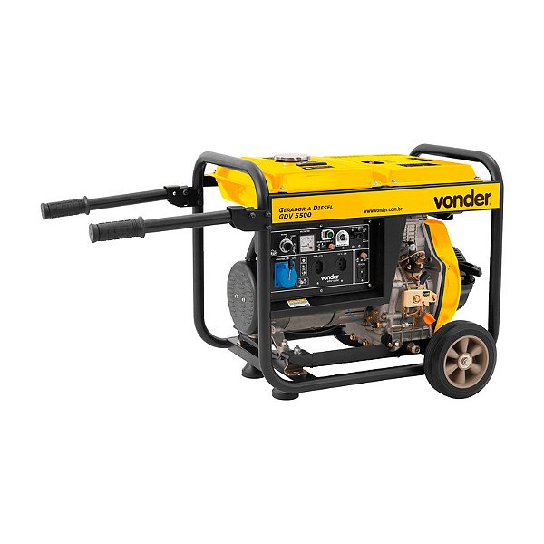 GERADOR A DIESEL GDV 5500 110V/220V VONDER