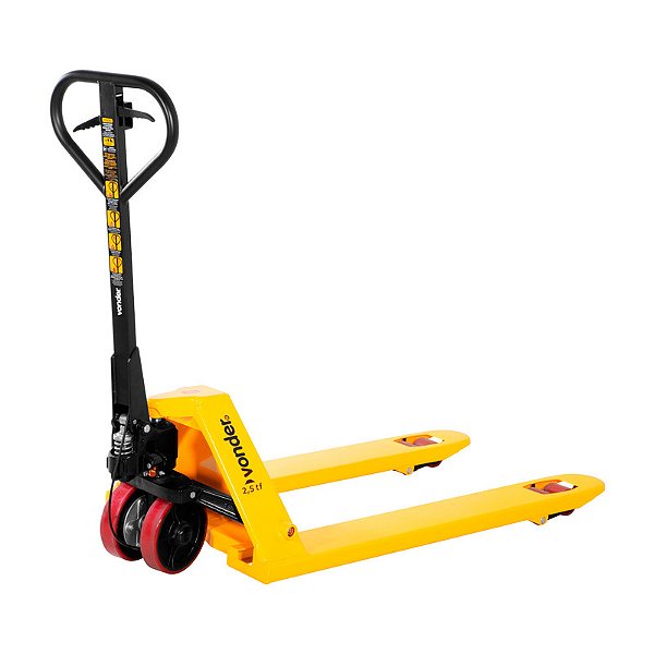 PALETEIRA HIDRÁULICA 2,5T 1150X685MM PFP256 COM FREIO VONDER